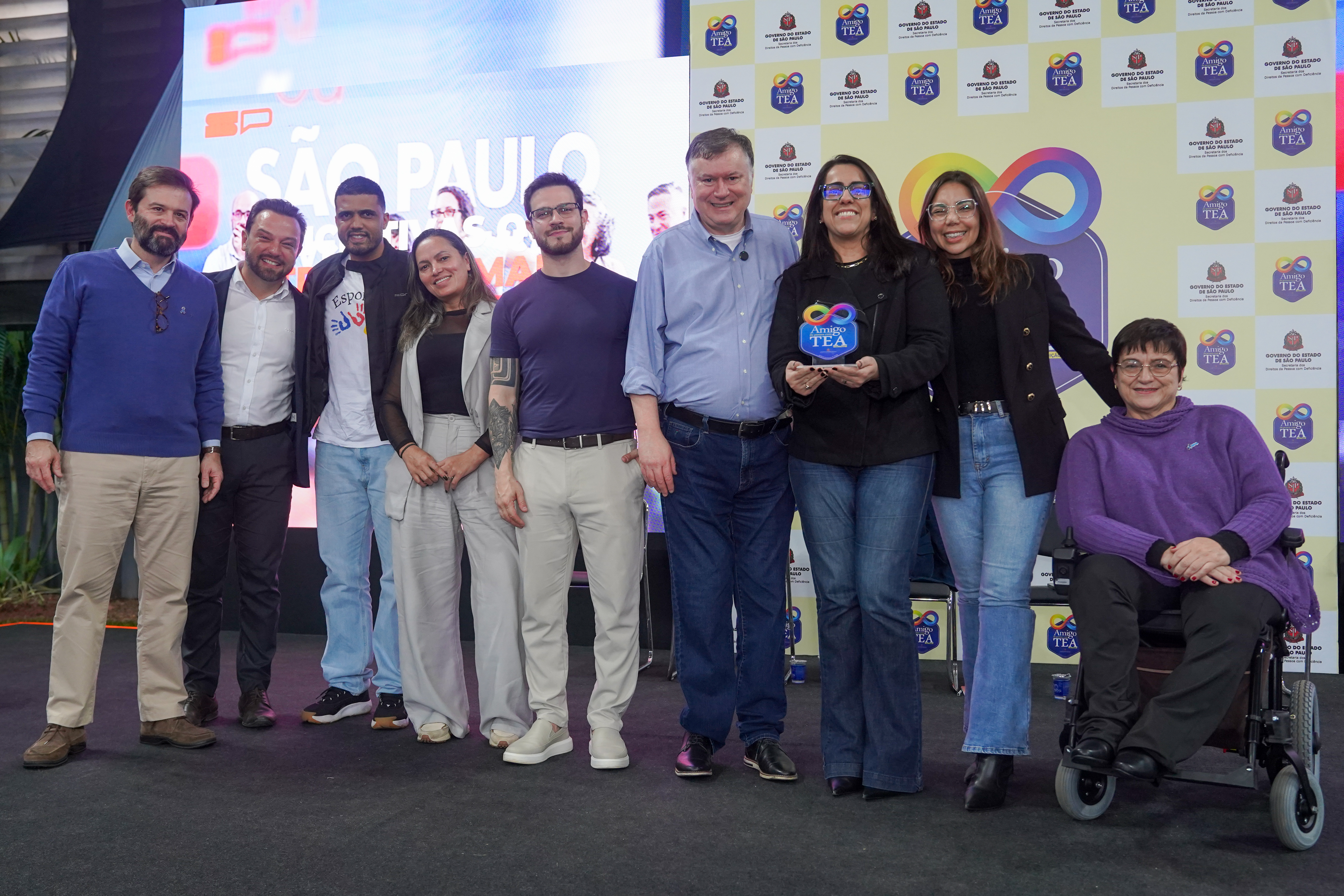 PELA 2ª VEZ - CERTIFICADO SELO AMIGO DA PESSOA COM TEA